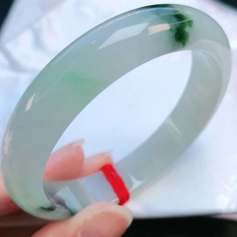 未镶嵌手镯翡翠56圈口800008