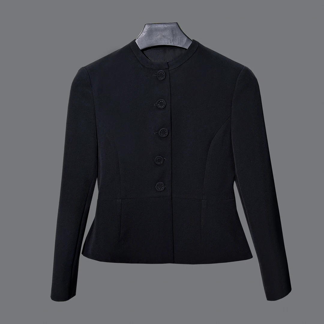 【FRANCEB BALIYA】法式复古简约显瘦短款西装外套