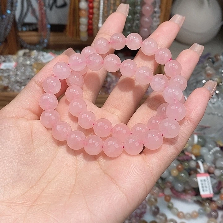 水晶无未镶嵌西柚粉卡10