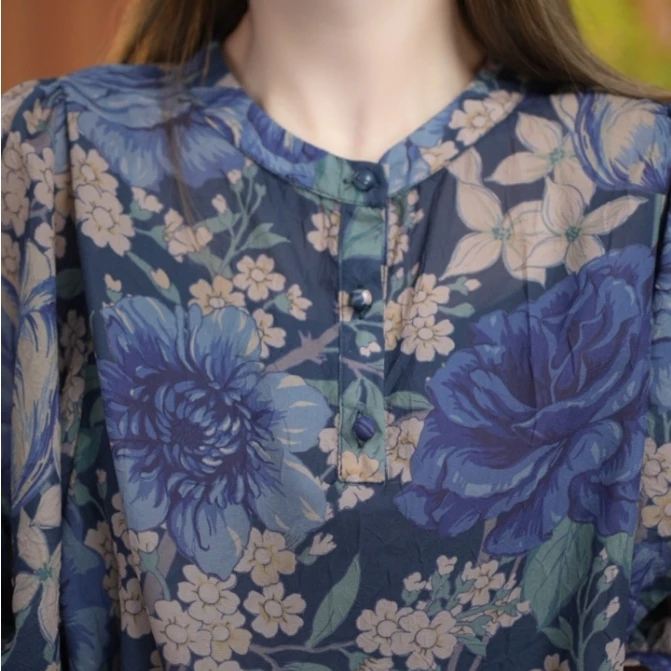 阔太洋气透气舒适感上衣女装091