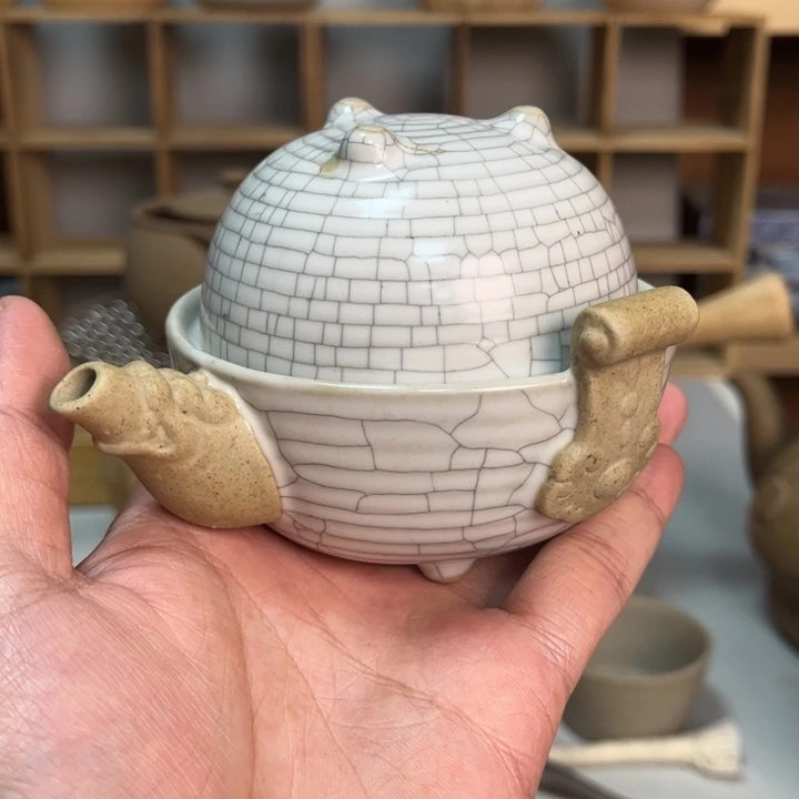 壶老段烧陶瓷茶器