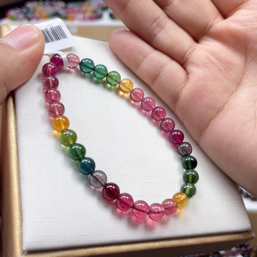 手串碧玺未镶嵌6.3mmmmmmmmmm