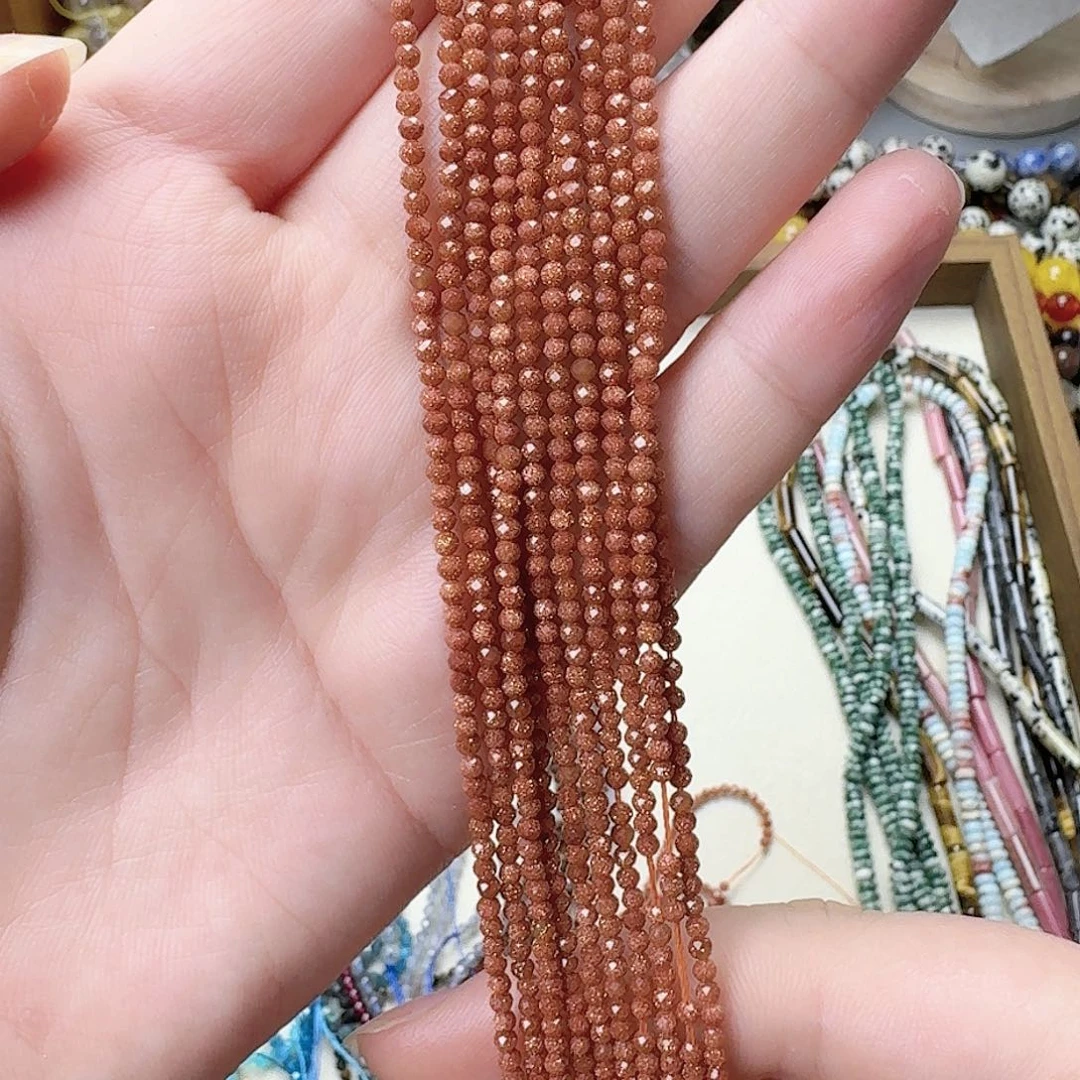 未镶嵌玛瑙/玉髓珠宝半成品卡2金砂发两条