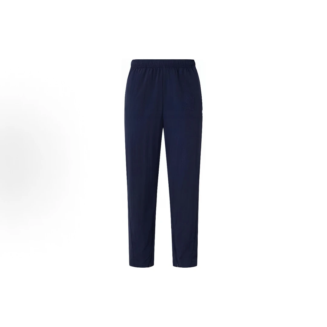 adidas/阿迪达斯男款纯色简约中腰直筒休闲裤学院藏青蓝JD2889