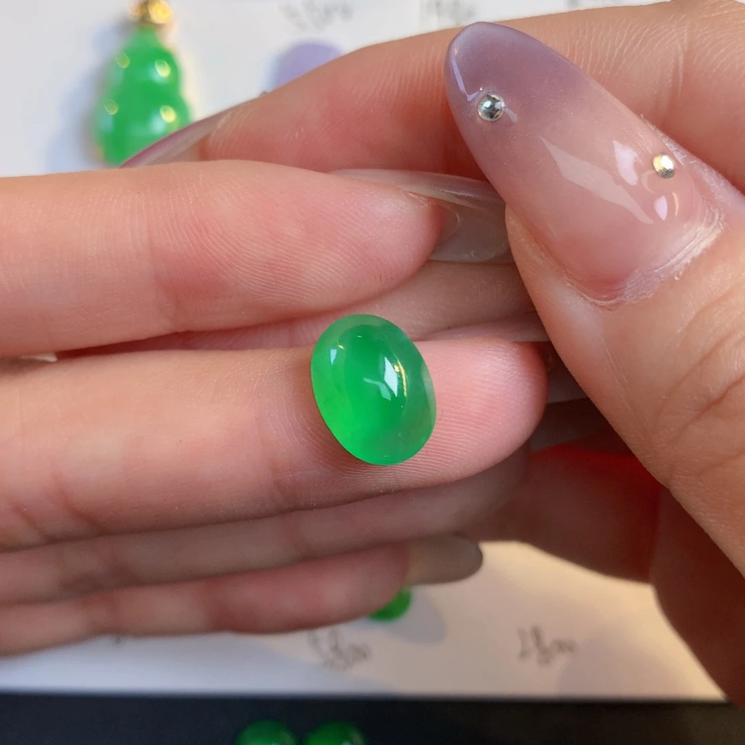 翡翠散珠翡翠翡翠11.6-8.6-4.8