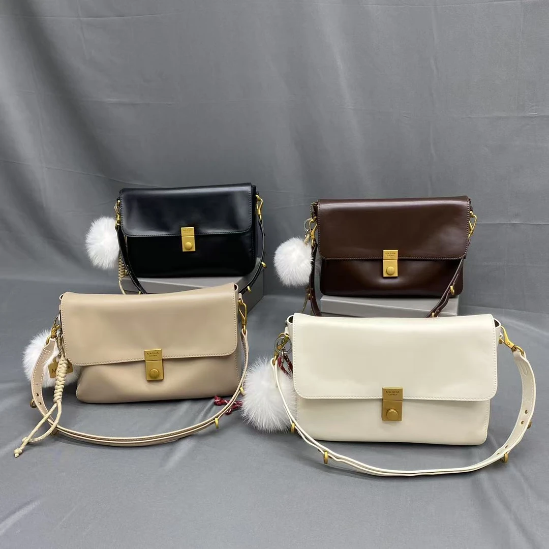 玛莎2025春季新款女包小众子母包时尚百搭单肩斜挎包/71377