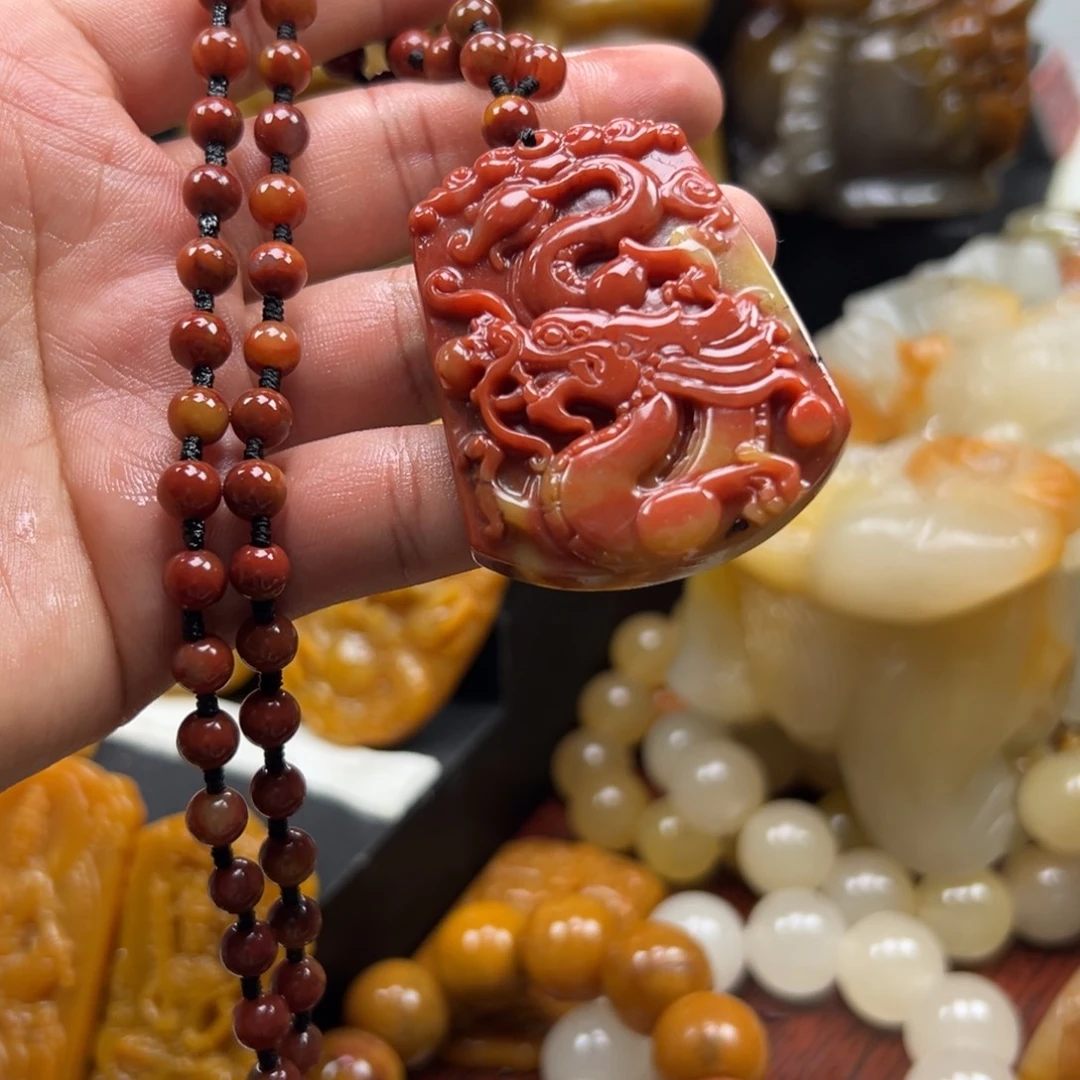 石英质玉（黄龙玉）未镶嵌黄龙玉