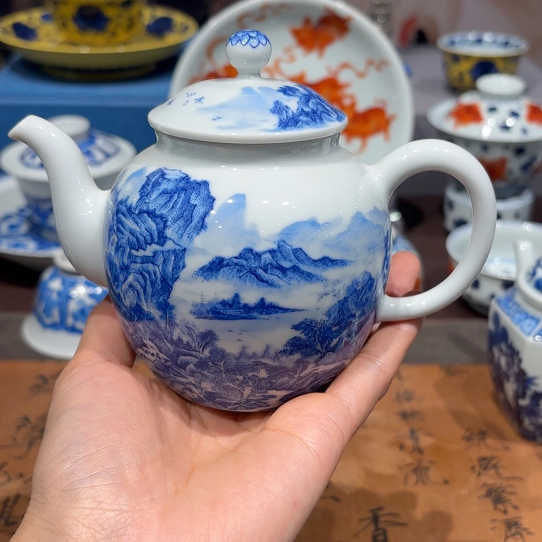手工手绘陶瓷茶具