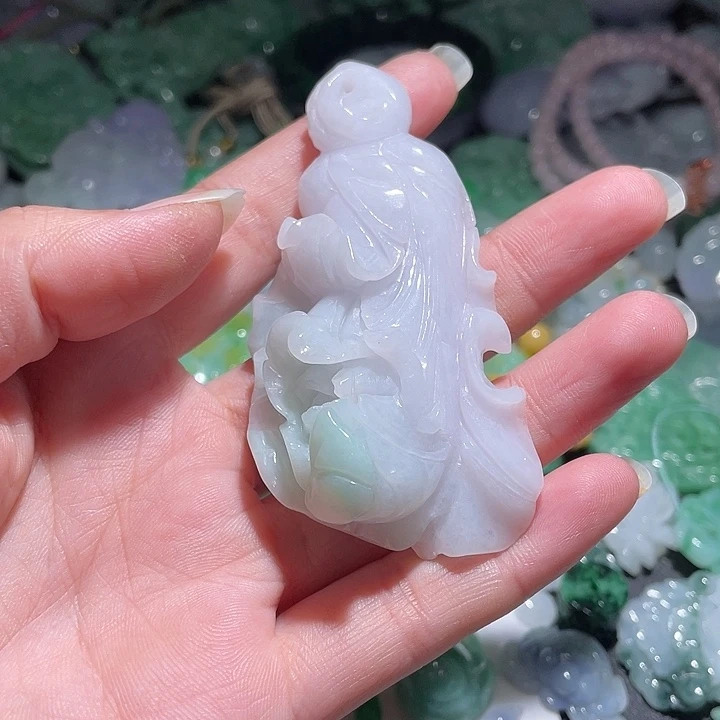 颈饰未镶嵌翡翠天