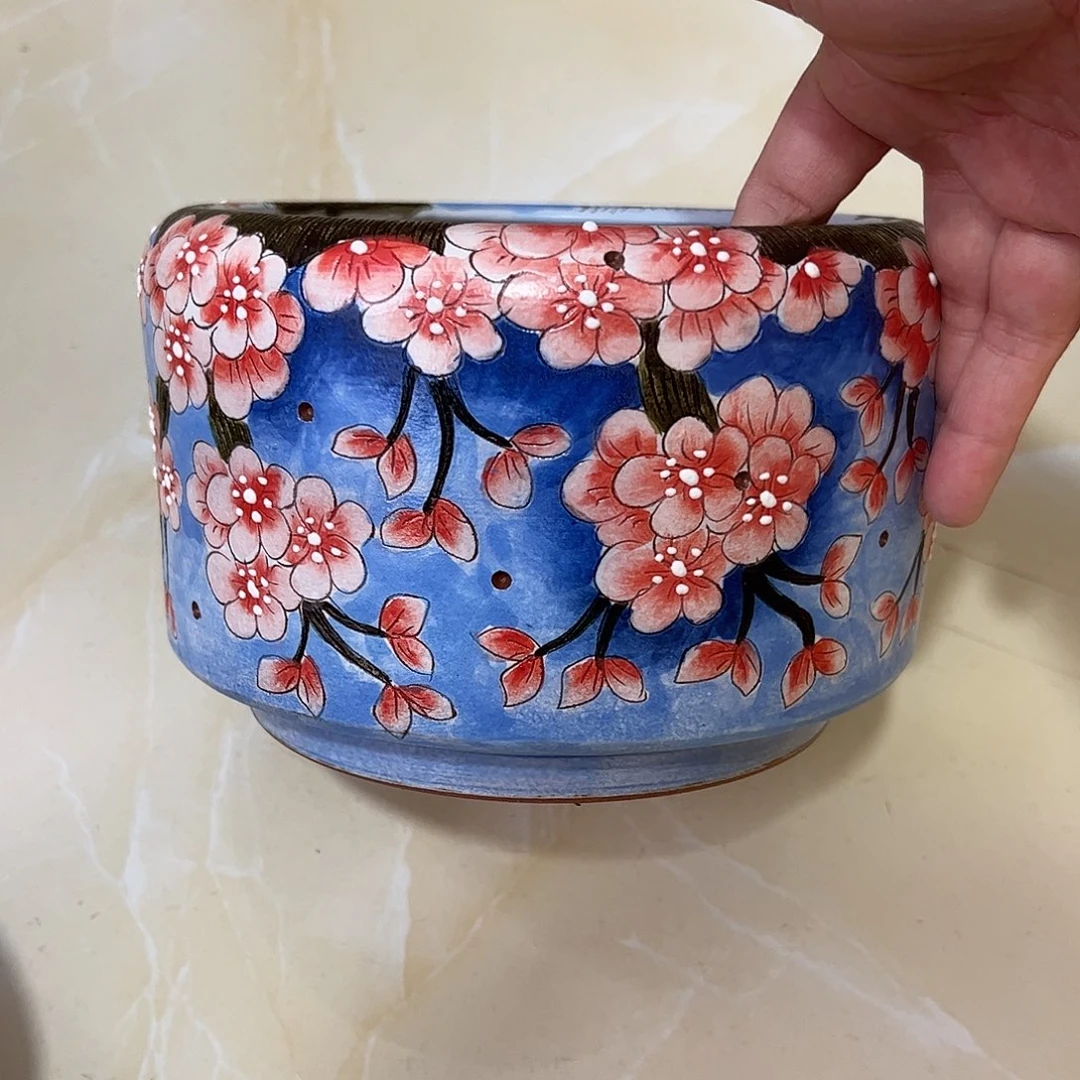 景德镇陶瓷花盆景德镇陶瓷花盆