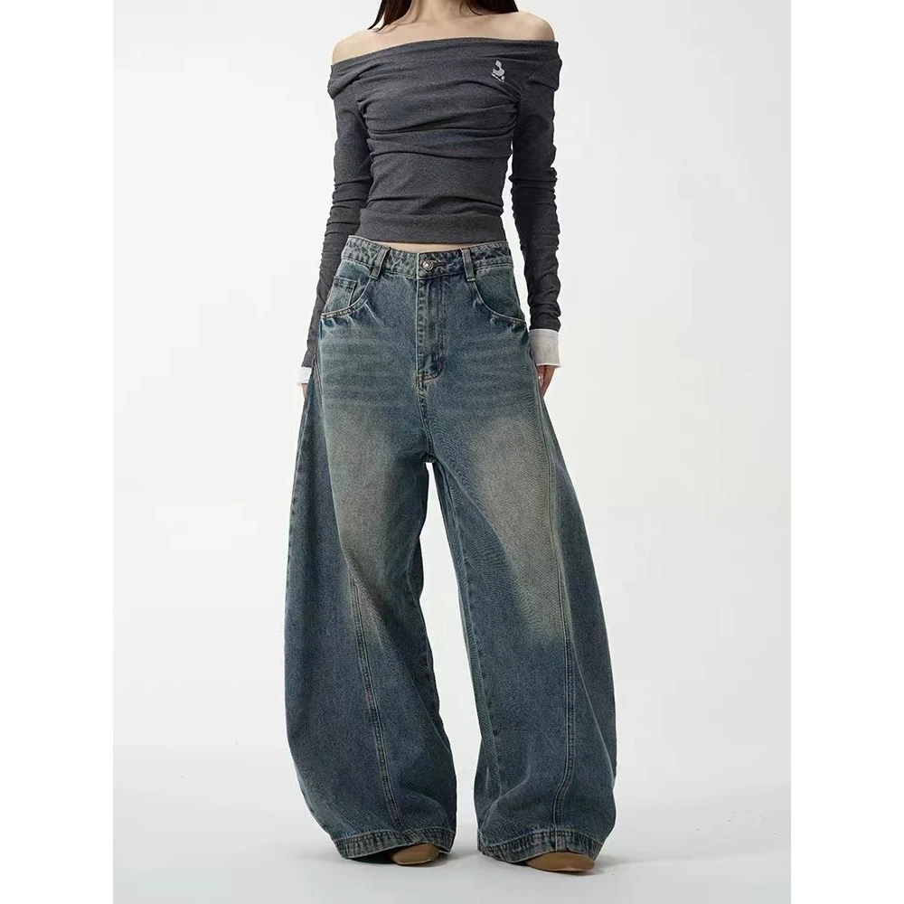 网图A330P43重磅牛仔S-2XL纽扣款蓝色