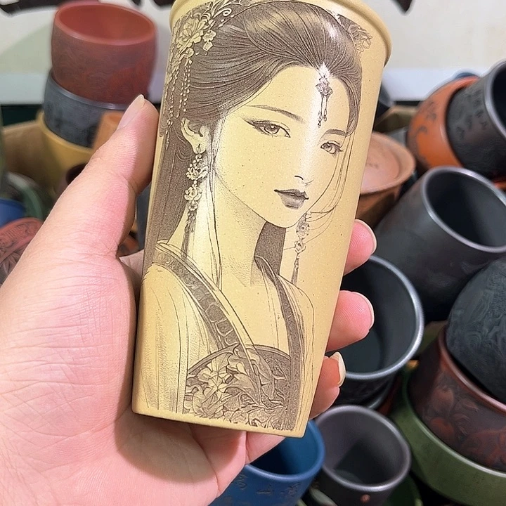 茶杯紫砂全手工紫砂主人杯