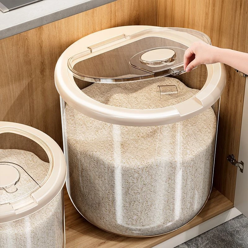 米桶密封家用2025新款收纳神器防虫防潮食品级大米面粉粮食储存罐