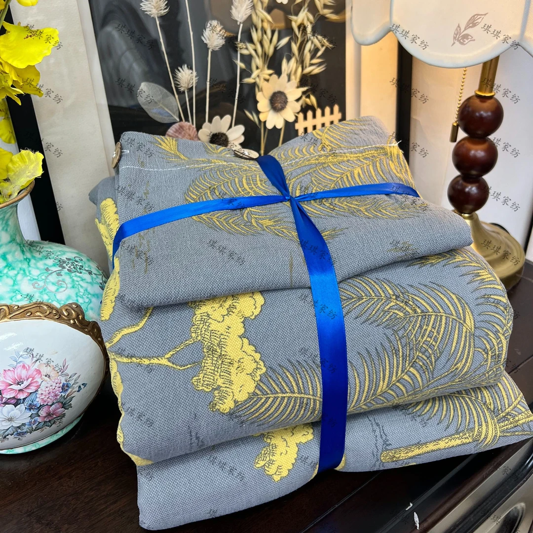 轻奢复古双层纱四件套--水木清华（标准）-1