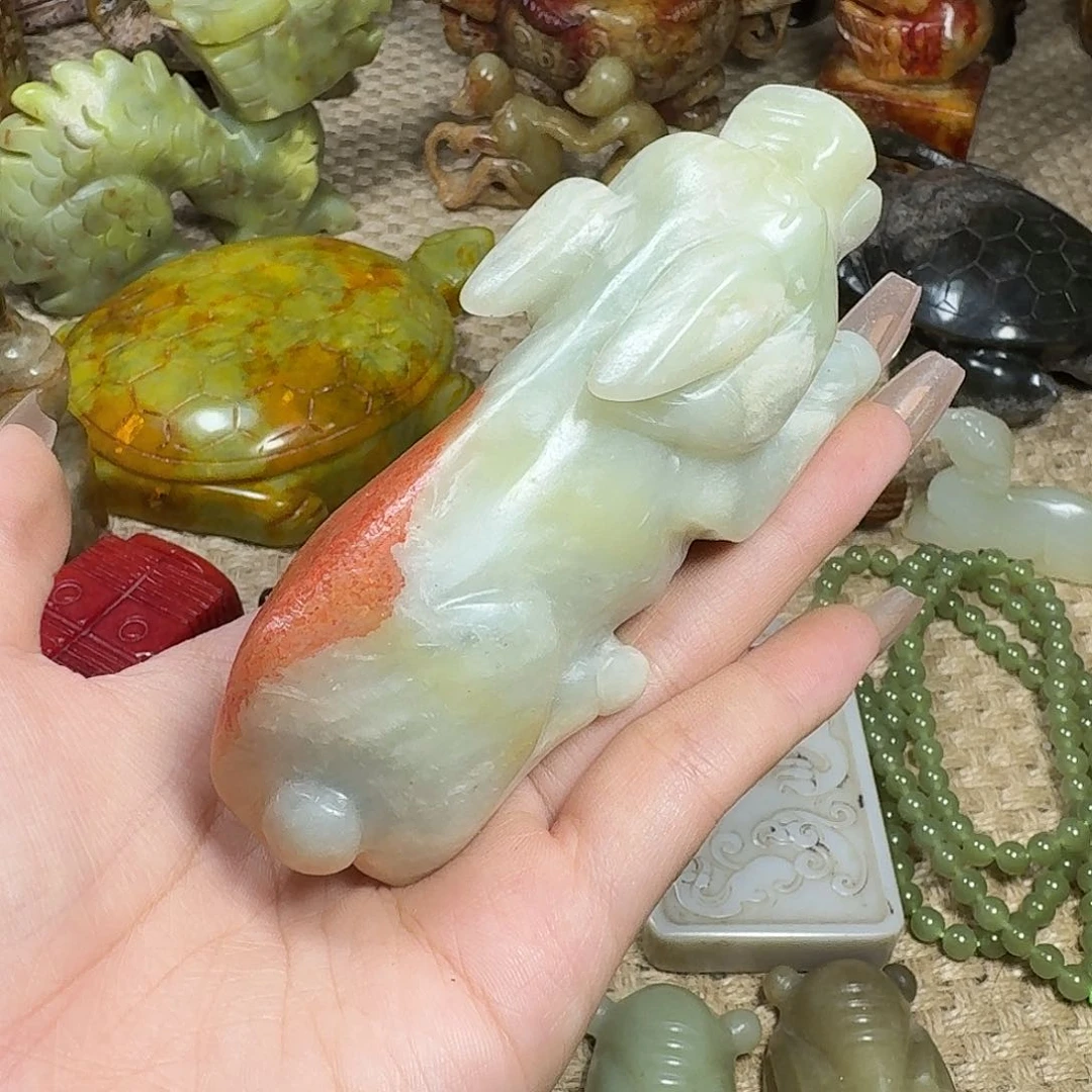 白玉菩提吊坠挂件