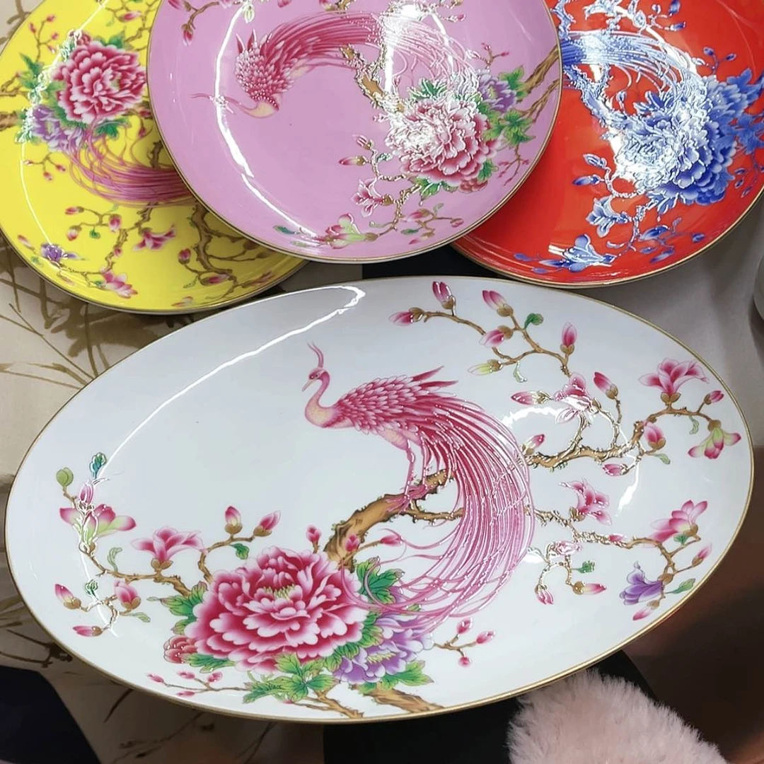 【闪购商品】骨瓷12英寸4平混。。。。。。