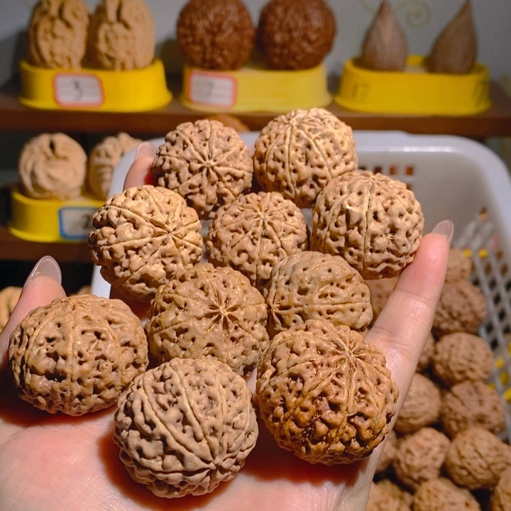 野生多瓣大金刚把件