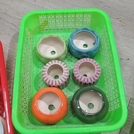 微瑕陶瓷盆满12包邮