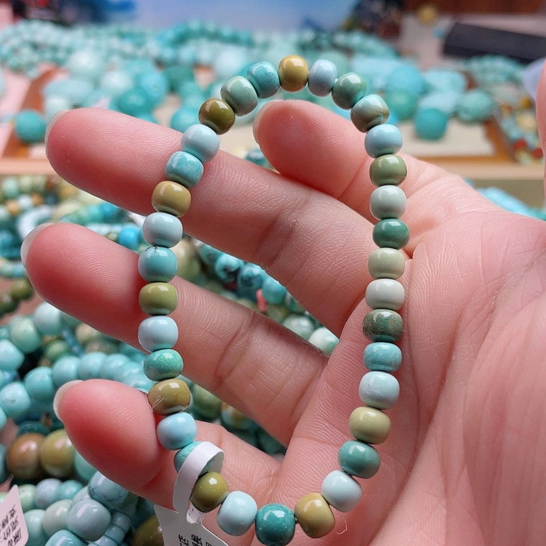 未镶嵌绿松石珠宝奇石