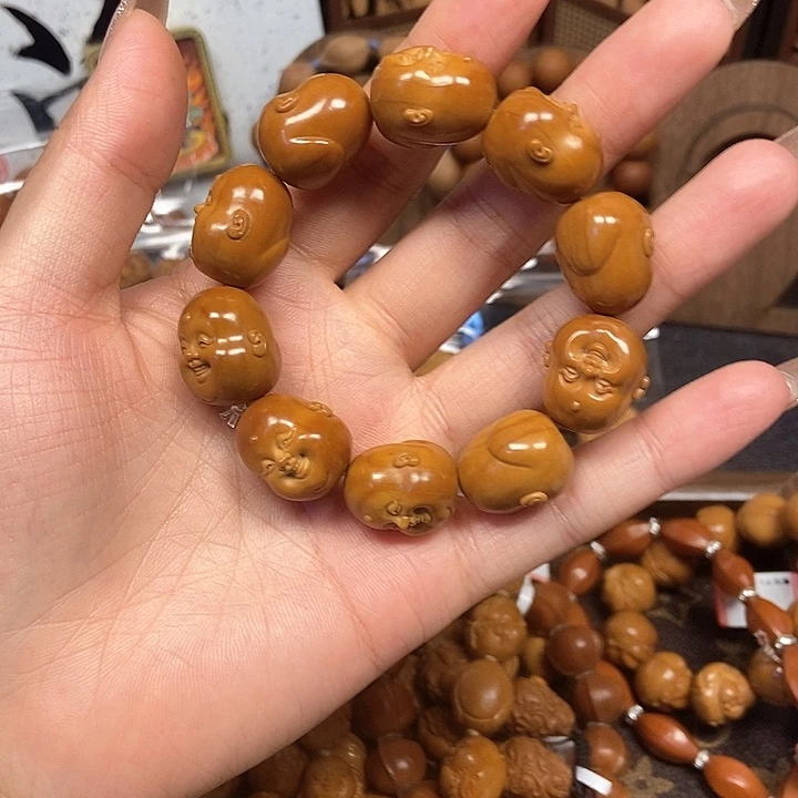 手串/手链橄榄核金****风开心