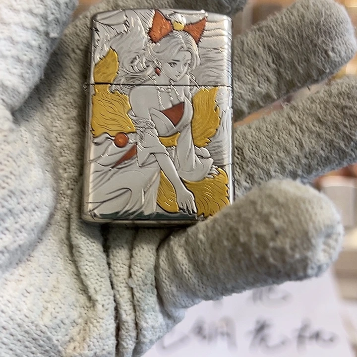 ****࿐二代盔甲浮雕镶嵌白铜青丘