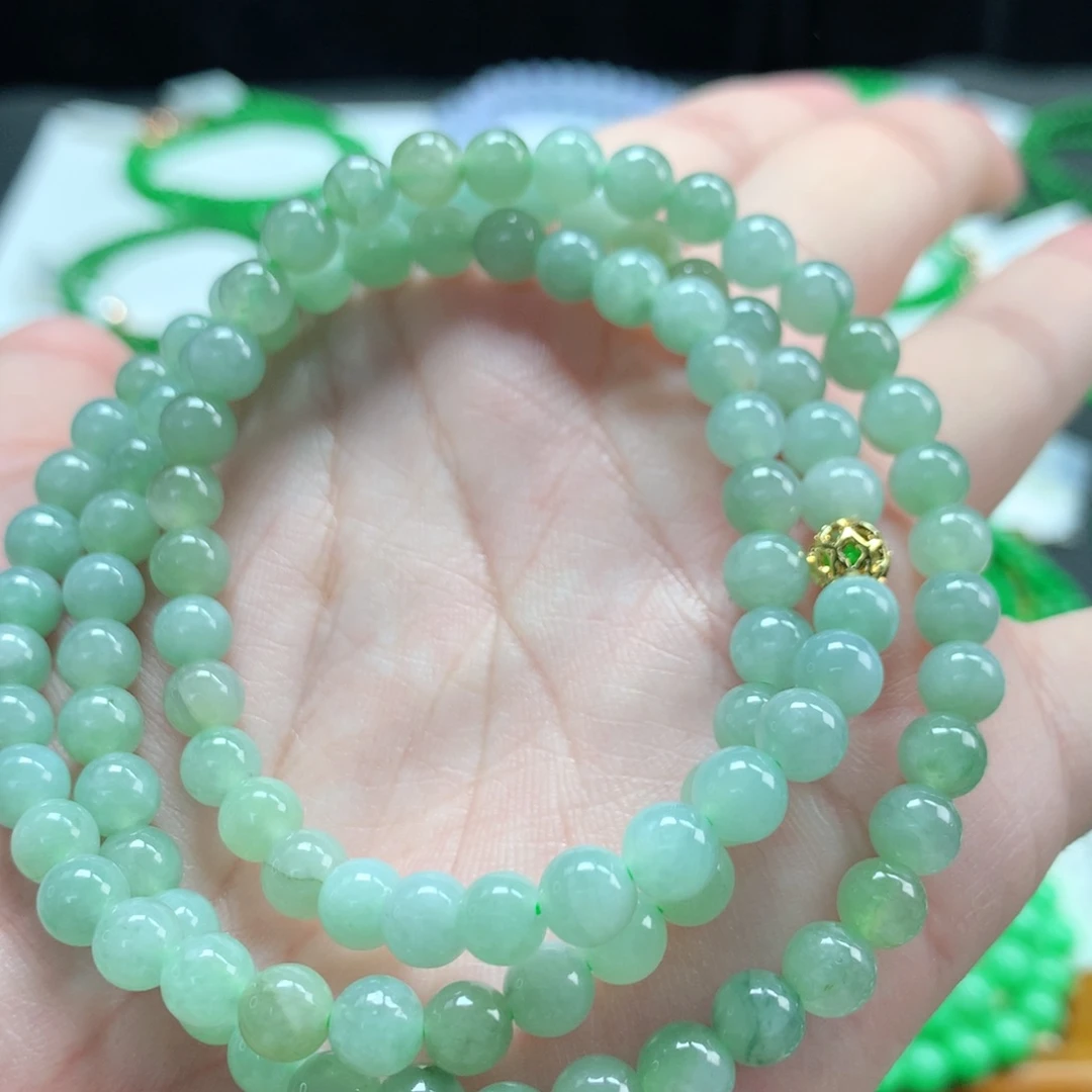 翡翠未镶嵌手链翡翠