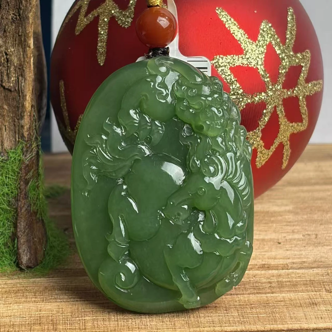 马到成功玉佩D011