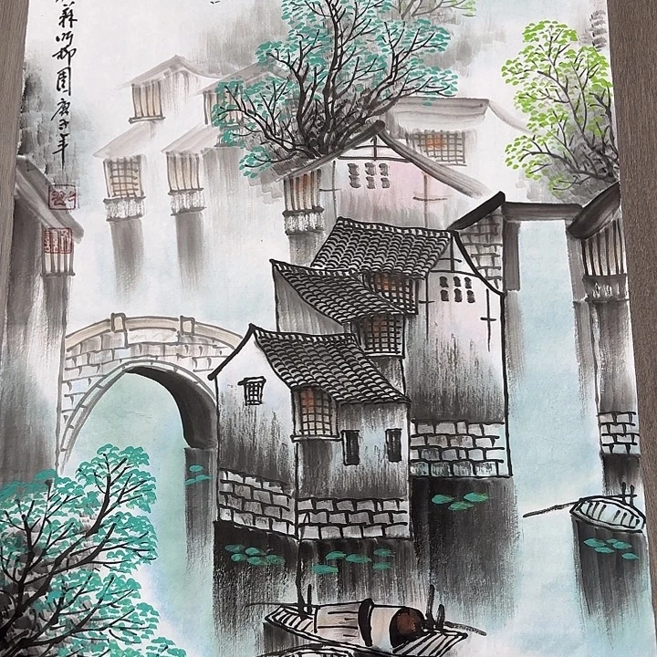 手绘国画作品欣赏999