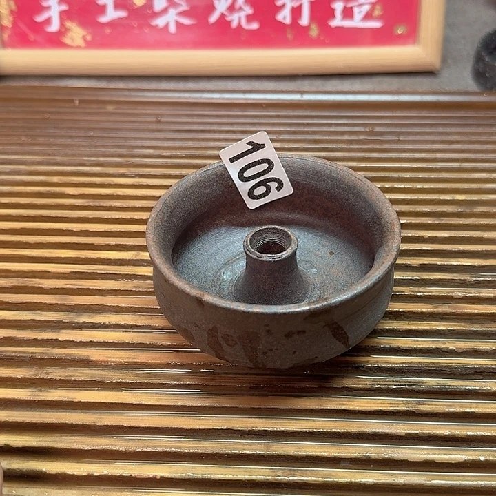 纯手工制作粗陶茶具