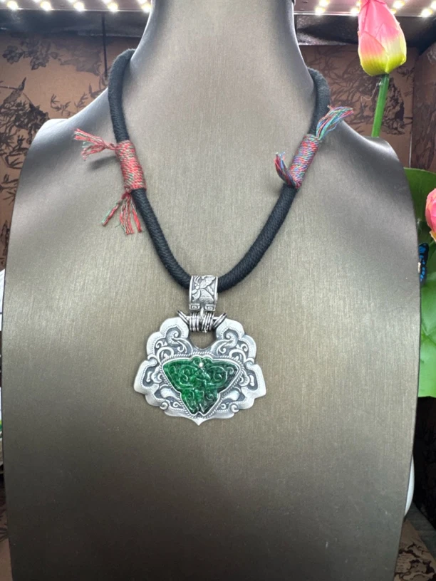 吊坠足银 小郑家纯银吊坠