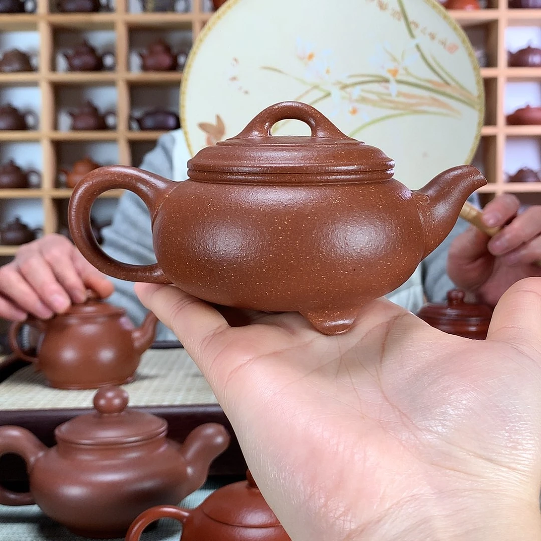 心心相印紫砂紫砂壶手工制作