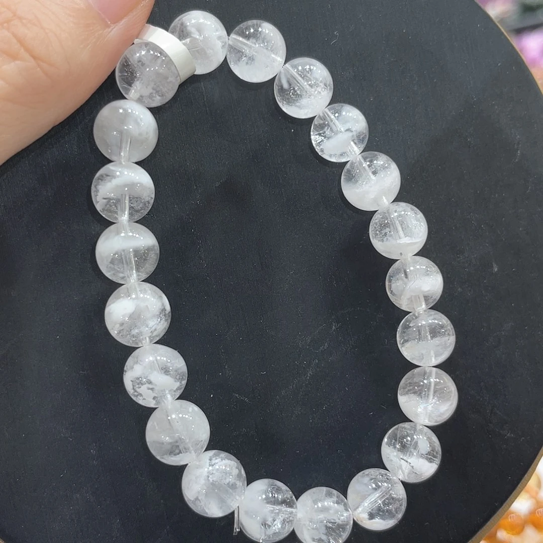 未镶嵌珠宝半成品水晶雪花幽灵