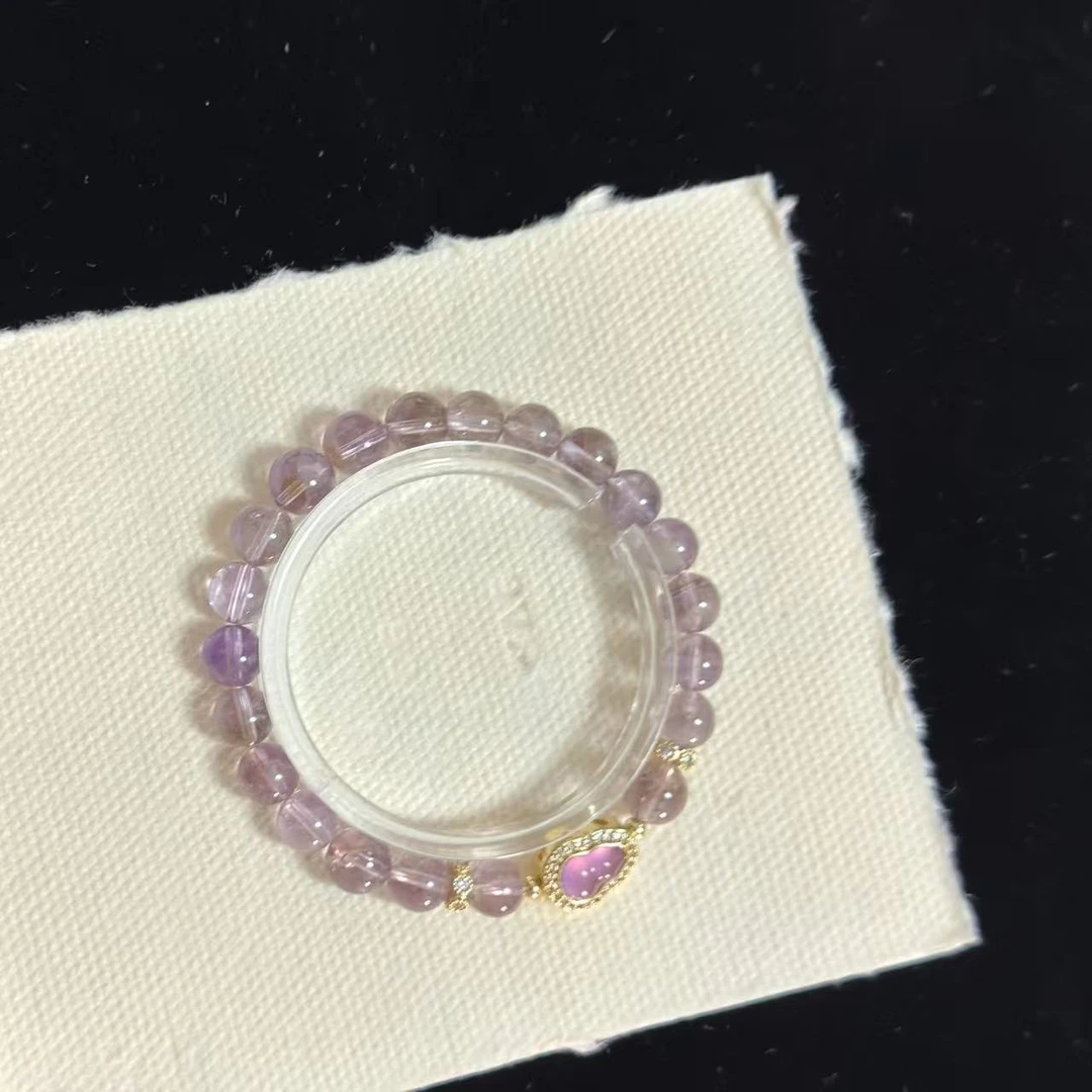 【紫水葫芦】天然紫水百搭手串