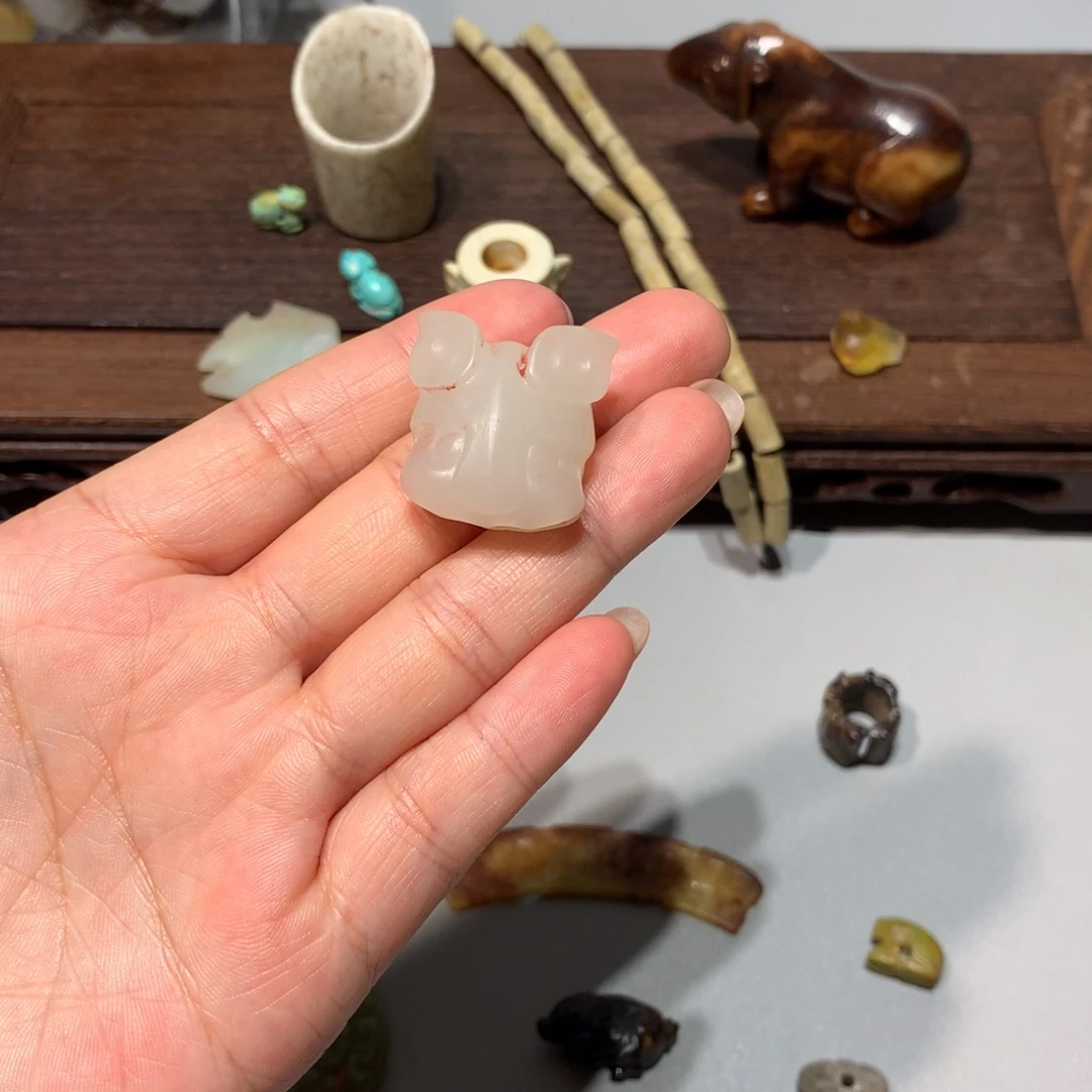 和田玉（糖玉）未镶嵌颈饰