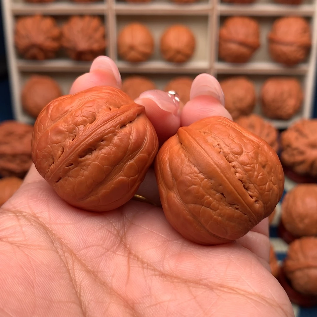 把件文玩核桃甲骨文