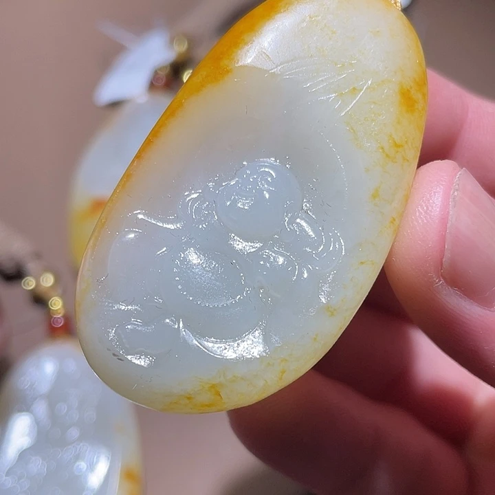 和田玉挂件未镶嵌D1