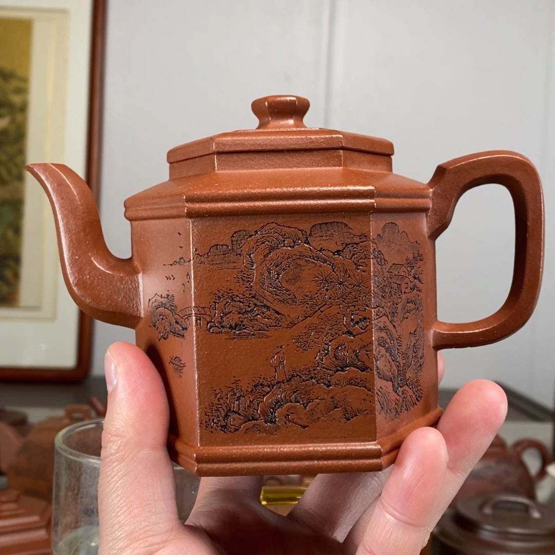 茶壶紫砂原矿泥料传统工艺制作