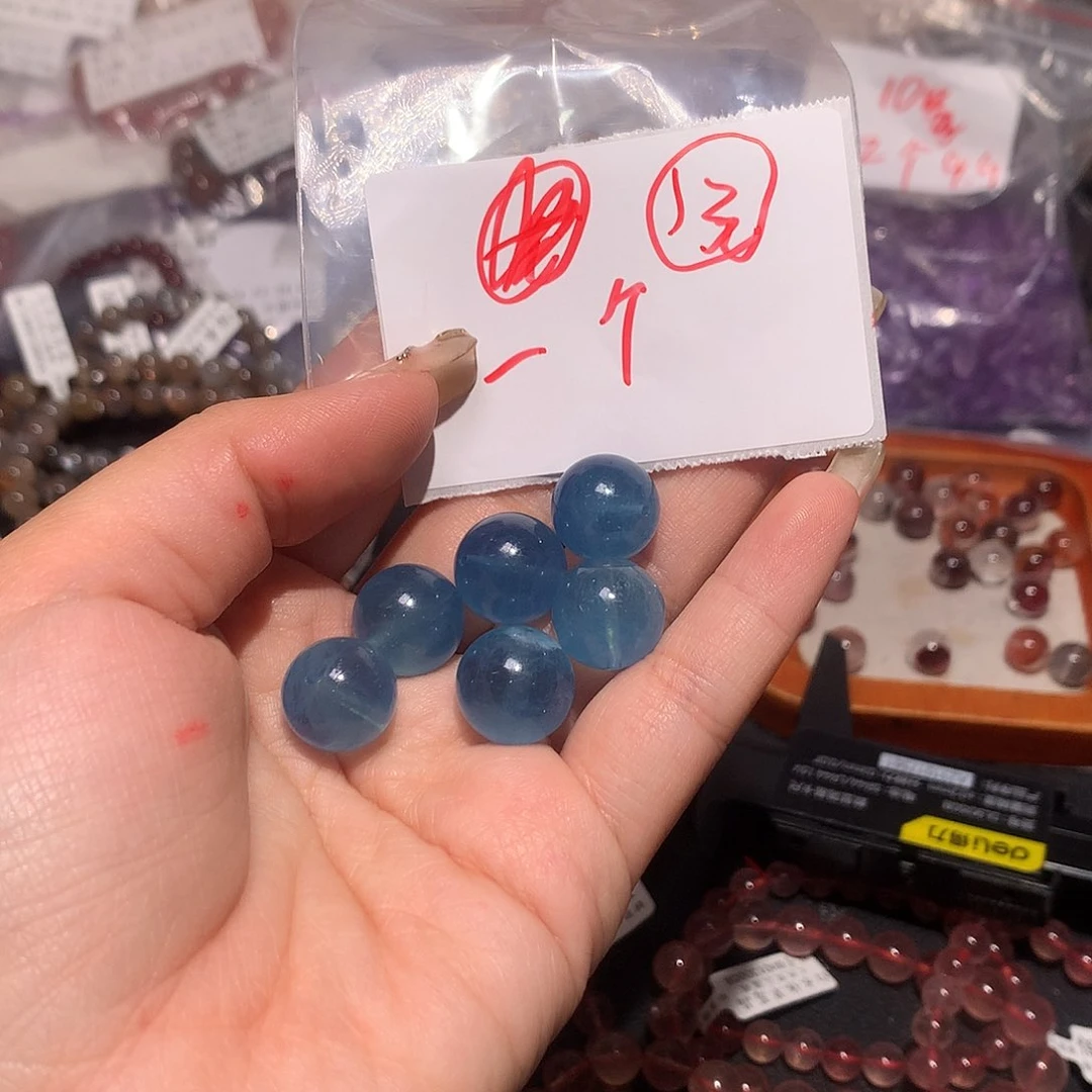 海蓝宝石颈饰未镶嵌多样化13