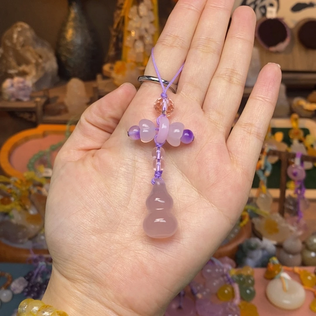 玛瑙/玉髓未镶嵌车挂