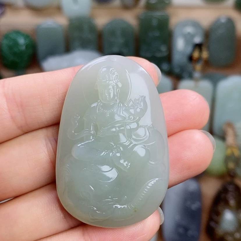 【闪购商品】未镶嵌和田玉（糖玉）挂件