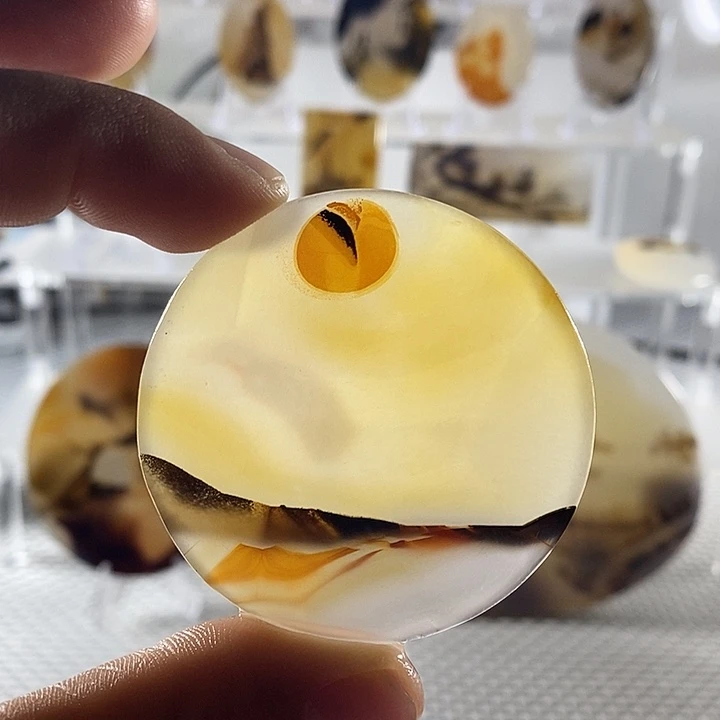 玛瑙/玉髓未镶嵌颈饰33
