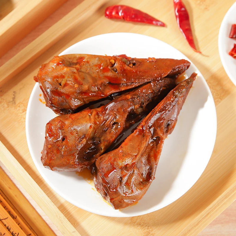 干锅大鸭头香辣卤味鸭头鸭货麻辣熟食下酒菜独立包装即食休闲零食
