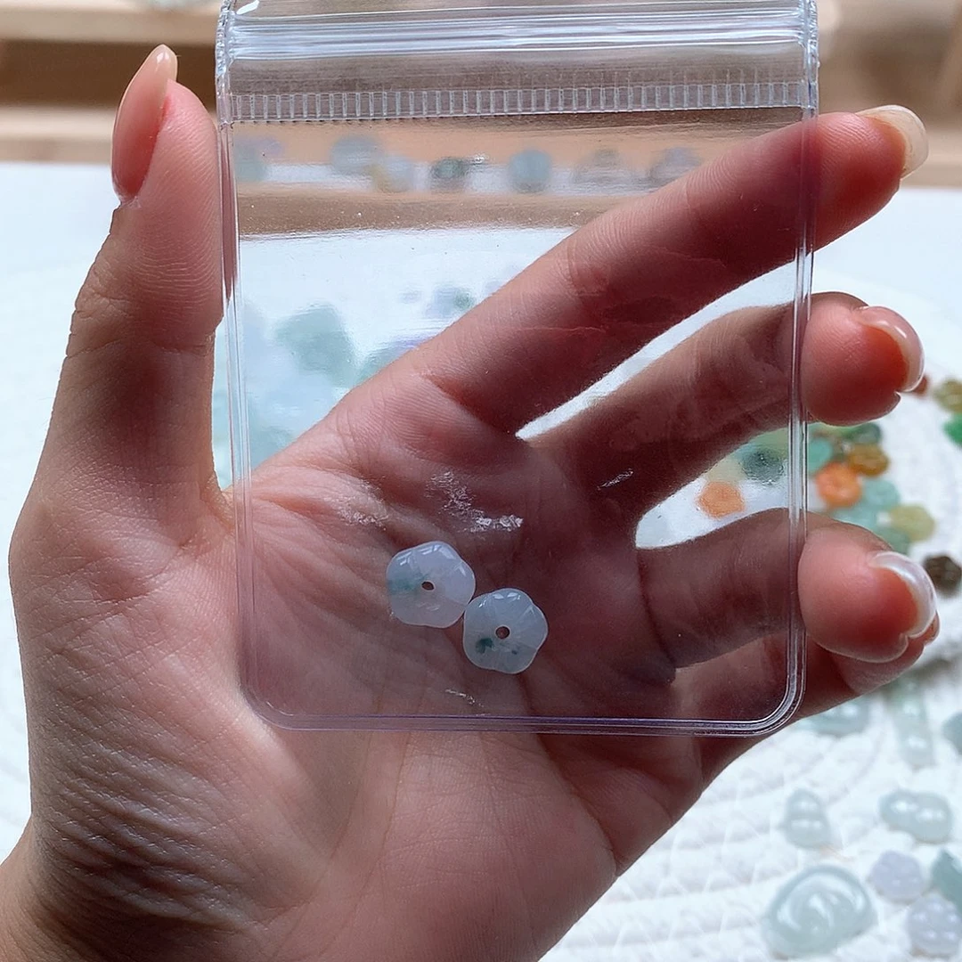 心***成翡翠未镶嵌手串花花