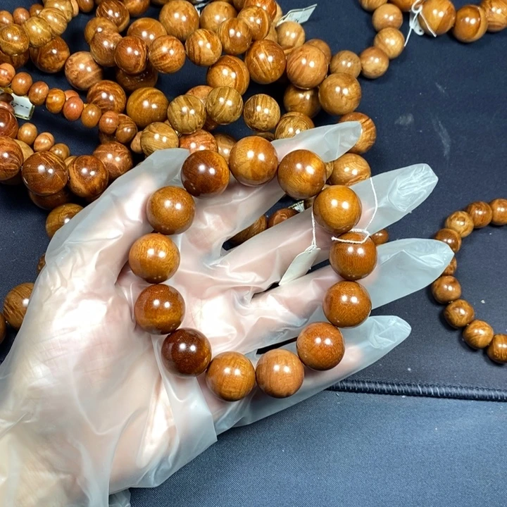 木质非金属火琉璃手串1.8尺寸