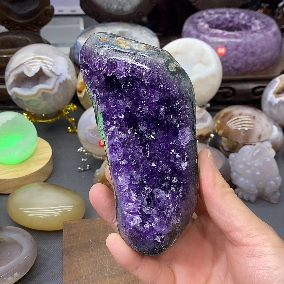 摆件未镶嵌紫晶紫晶