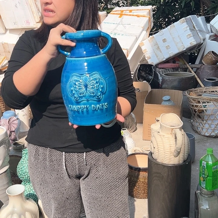 瓶高度29厘米口径9厘米微瑕捡漏