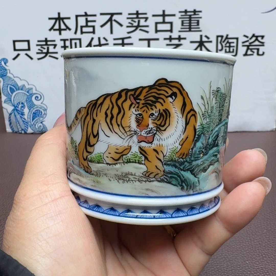 景德镇手工手绘展示