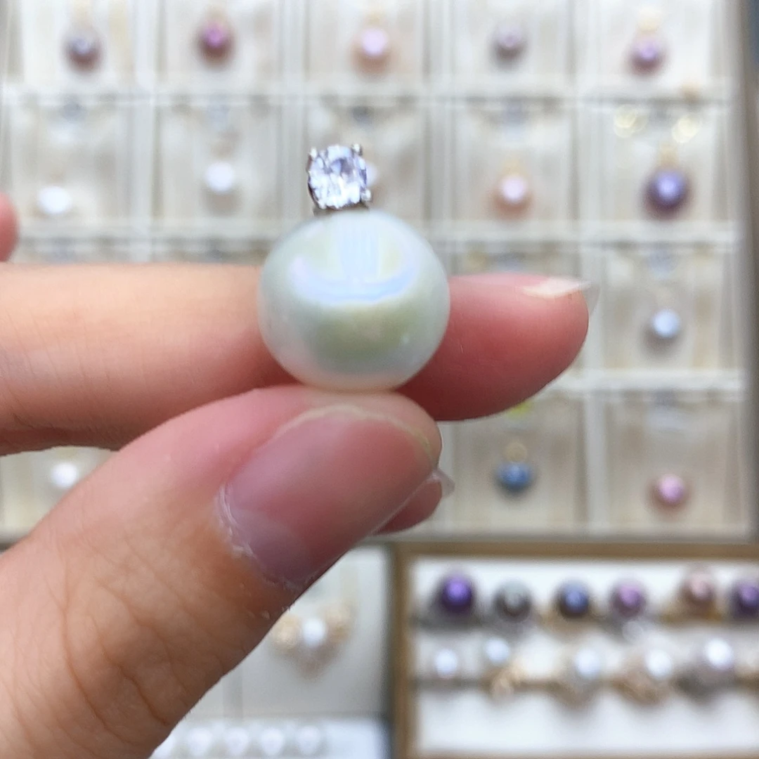 淡水珍珠颈饰合金