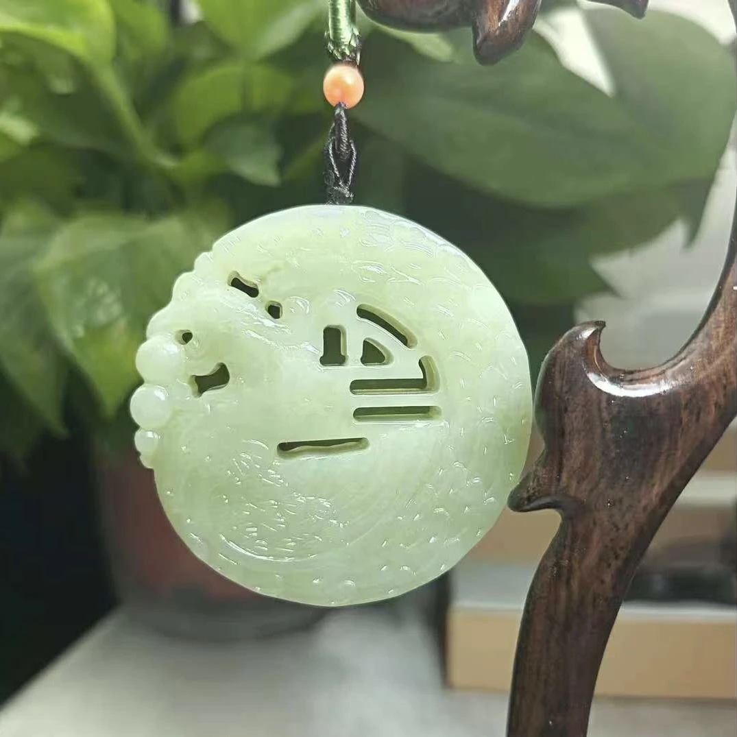 【基地先鉴后发】高档藏收1和田玉吉光凤羽多样性发货拍一发一