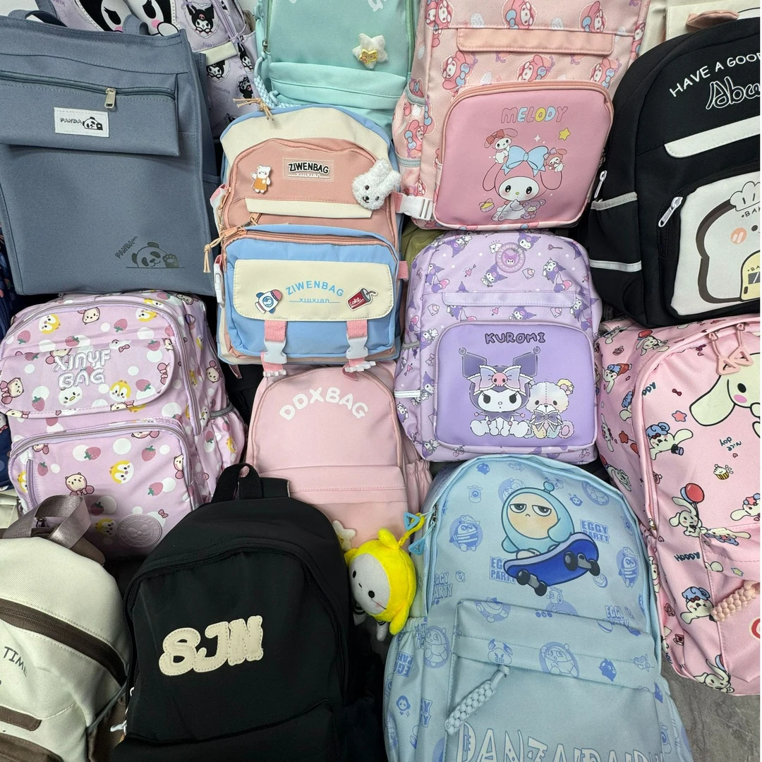 直播补习袋手提袋大容量补课包儿童美术包初中生斜挎包大容量